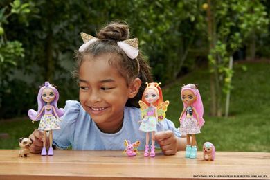Enchantimals, Belisse Butterfly, set cu papusa si figurina