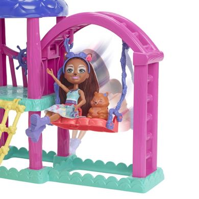 Enchantimals, Loc de joaca, set cu papusi