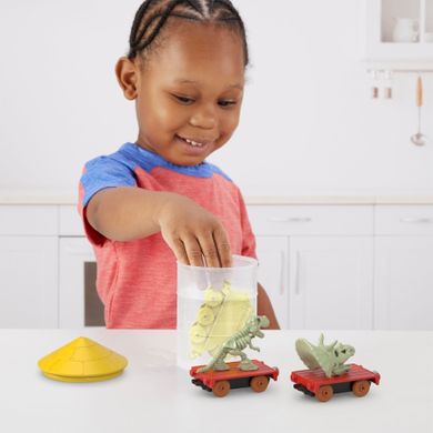 Fisher-Price, Thomas & Friends, Color Reveal, locomotiva si vagoane, 1 buc.