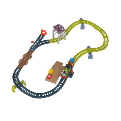 Fisher-Price, Thomas and Friends, Percy, set de joaca cu locomotiva motorizata