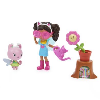 Gabby's Dollhouse, Gabby, Gabby's Flower-riffic Garden, set de joaca cu figurina si accesorii