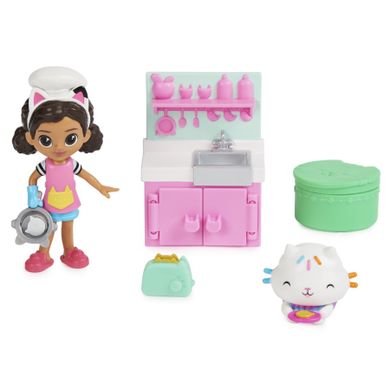Gabby's Dollhouse, Gabby, Gabby's Lunch & Munch, set de joaca cu figurina si accesorii
