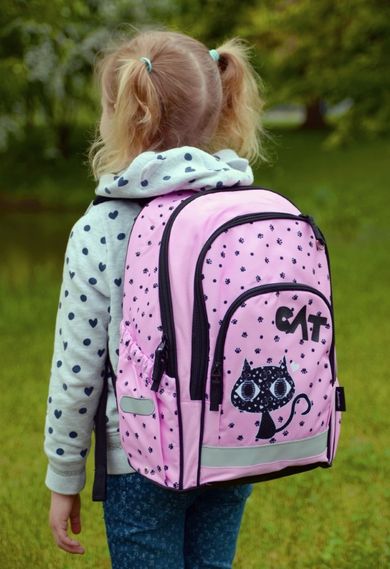 Hama, rucsac pentru scoala, Black Cat