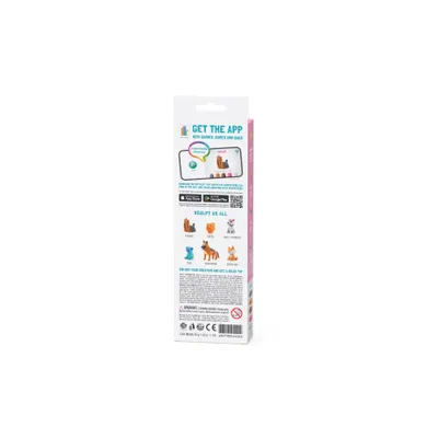 Hey Clay, Dog Story, York, set creativ, 3 cutii de plastilina
