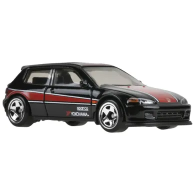 Hot Wheels, 90s Street Sport Japan, '92 Honda Civic EG, masina, scara 1:64, JCB56