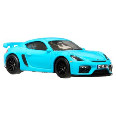 Hot Wheels, Boulevard, Porsche 718 Cayman GT4, masina, HRT71