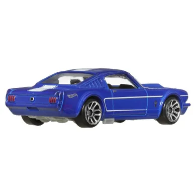 Hot Wheels, Celebrations, '65 Ford Mustang 2+2 Fastback, masina, scara 1:64, JBY49