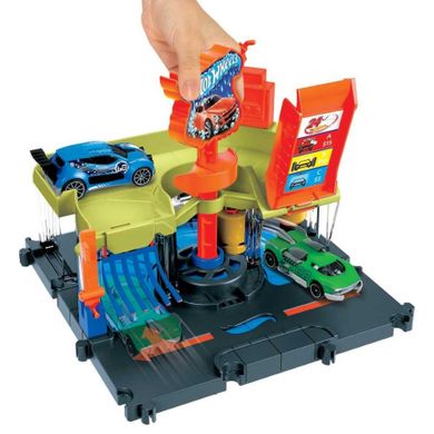 Hot Wheels City, Downtown Express Car Wash, set de joaca