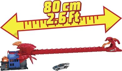 Hot Wheels City, Scorpion Flex Attack, set de joaca cu masina