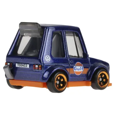 Hot Wheels, Tooned Gulf Racing, Volkswagen Golf Mk1, masina