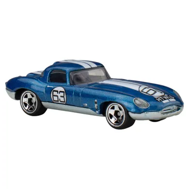 Hot Wheels, Vintage Racing Club, Jaguar Lightweight E-Type, masina, scara 1:64