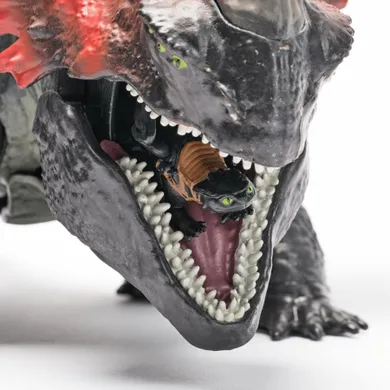 How To Train Your Dragon, Red Death Chomping Rampage, figurina de dragon