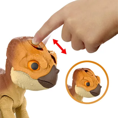 Jurassic World, Aquilops, dinozaur, figurina interactiva