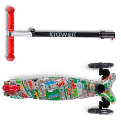 Kidwell, Uno City, trotineta cu 3 roti