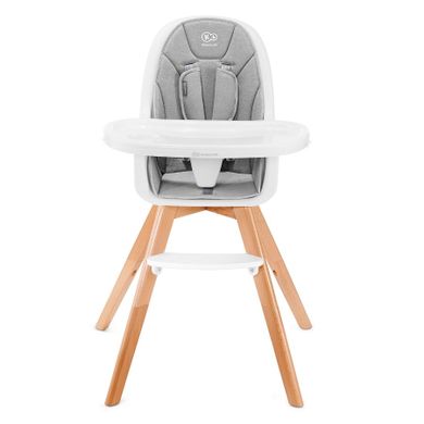 Kinderkraft, Tixi, scaun de masa 2in1, gri
