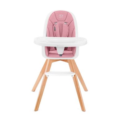 Kinderkraft, Tixi, scaun de masa 2in1, roz