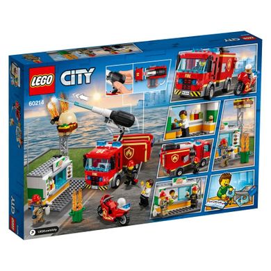 LEGO City Fire, Stingerea incendiului de la Burger Bar, 60214