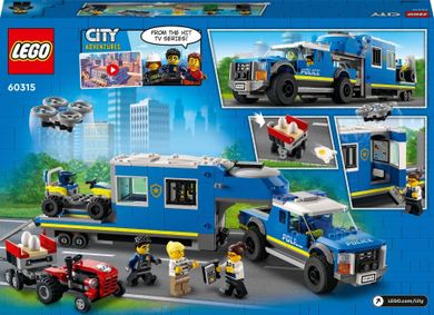 LEGO City, Masina Centru de comanda mobil al politiei, 60315