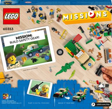 LEGO City, Misiuni de salvare a animalelor salbatice, 60353