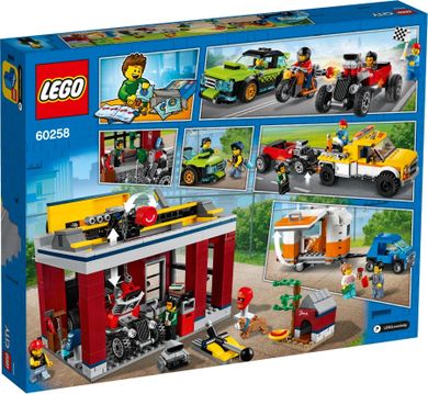 LEGO City Nitro Wheels, Atelier de tuning, 60258