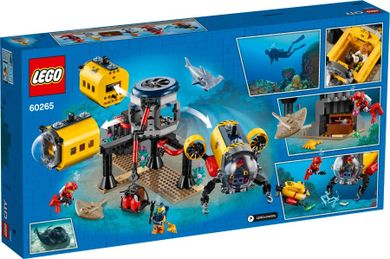 LEGO City Oceans, Baza de explorare a oceanului, 60265