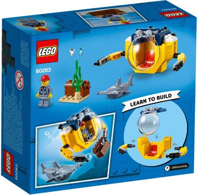 LEGO City Oceans, Minisubmarin oceanic, 60263