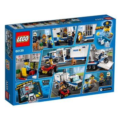 LEGO City Police, Centru de comanda mobil, 60139