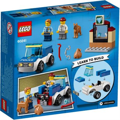 LEGO City Police, Unitate de politie canina, 60241