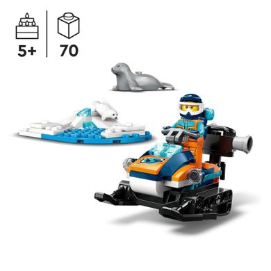 LEGO City, Snowmobil de explorare arctica, 60376