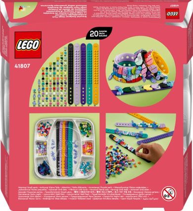 LEGO DOTS, Megapachet Designer de bratari, 41807