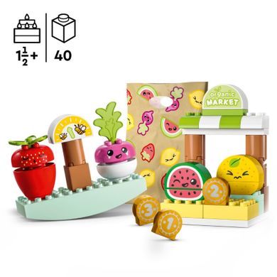 LEGO DUPLO, Prima mea piata de produse bio, 10983