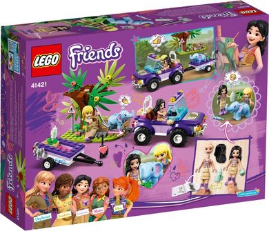 LEGO Friends, Salvarea puiului de elefant din jungla, 41421