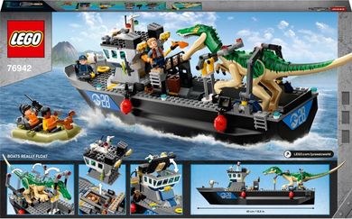 LEGO Jurassic World, Evadarea cu barca a dinozaurului Baryonyx, 76942
