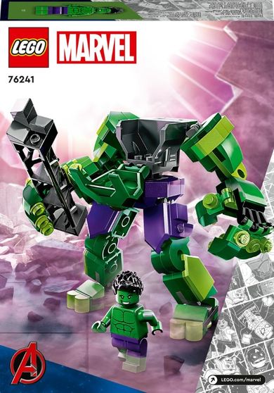 LEGO Marvel, Armura de robot a lui Hulk, 76241