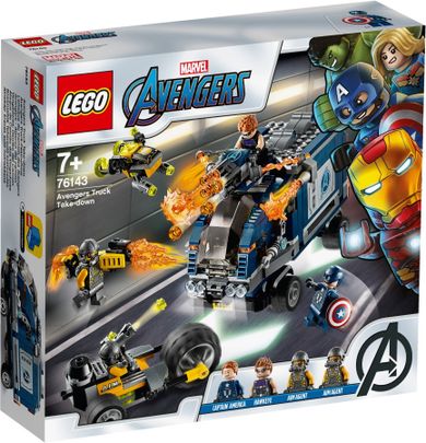 LEGO Marvel Avengers Movie, Razbunatorii - distrugerea camionului, 76143