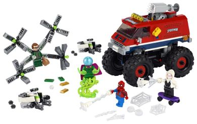 LEGO Marvel Super Heroes, Camionul gigant al Omului paianjen contra Mysterio, 76174