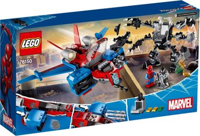 LEGO Marvel Super Heroes, Spiderjet contra Robotul Venom, 76150