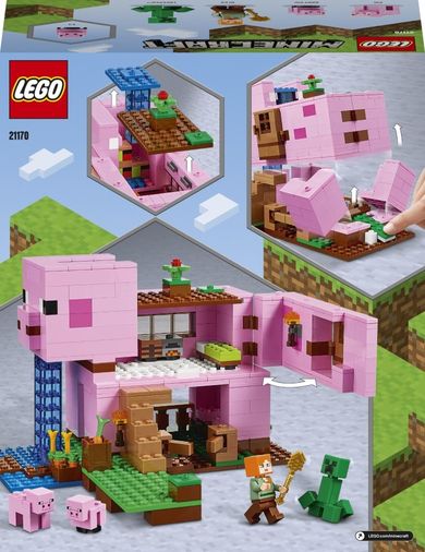 LEGO Minecraft, Casa purcelusilor, 21170