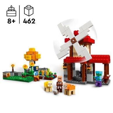 LEGO Minecraft, Ferma cu moara de vant, 21262