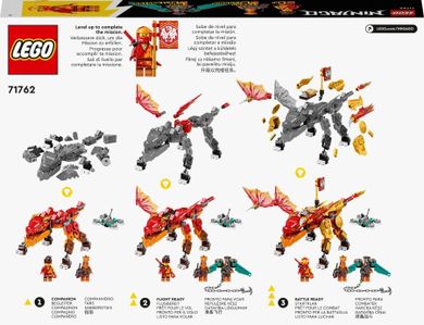 LEGO NINJAGO, Dragonul EVO de Foc al lui Kai, 71762