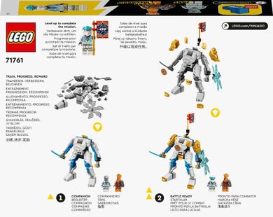 LEGO NINJAGO, Robotul EVO Power Up al lui Zane, 71761