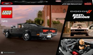 LEGO Speed Champions, Dodge Charger R/T 1970 Furios si iute, 76912