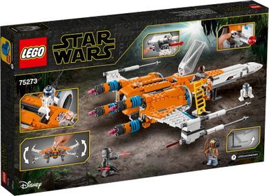 LEGO Star Wars Episode IX, X-wing Fighter al lui Poe Dameron, 75273