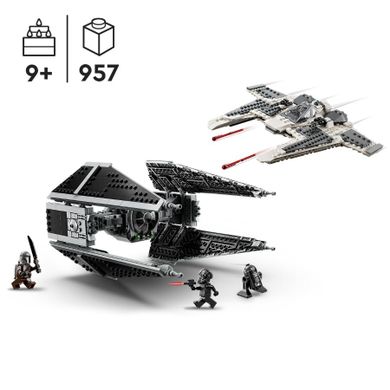 LEGO Star Wars, Fang Fighter mandalorian vs TIE Interceptor, 75348