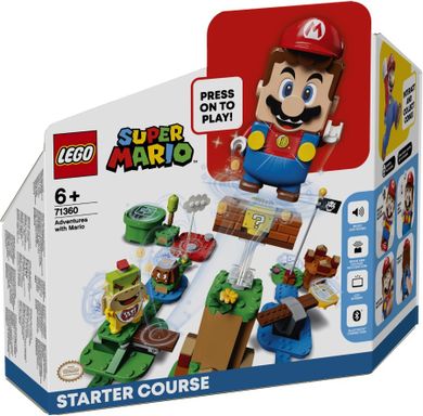 LEGO Super Mario, Aventurile lui Mario - Set de Baza, 71360