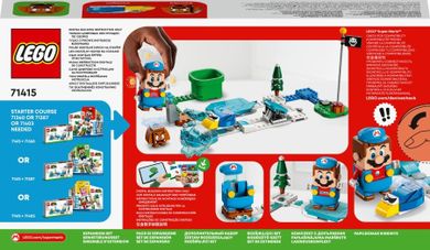 LEGO Super Mario, Set de extindere Costum Mario Crio si lumea de gheata, 71415