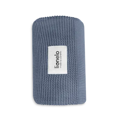 Lionelo, Bamboo Blanket, patura din bambus, 100-75 cm, Blue