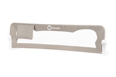 Lionelo, Eva, bariera de protectie pentru patut, Beige Melange