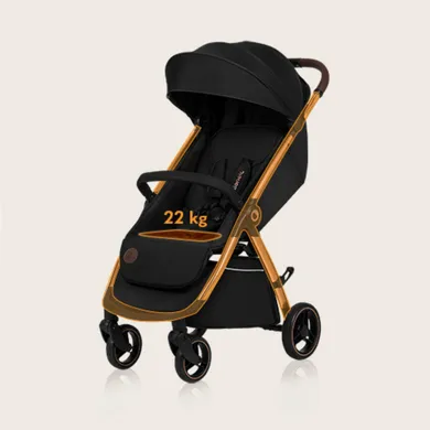 Lionelo, Ingrid, carucior pentru plimbare, Black Onyx