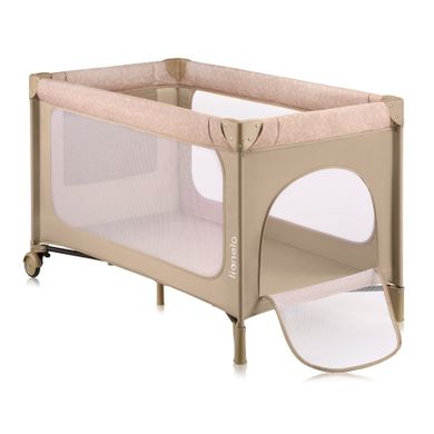 Lionelo, Jasmin, patut de calatorie, Easy Fold, Beige Sand
